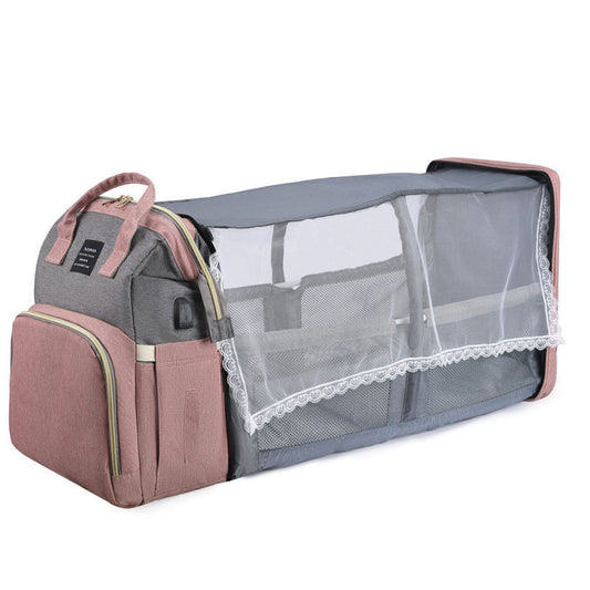 New large capacity mother and baby bag day simple insulated bottle warehouse baby backpack fashion style mommy bag